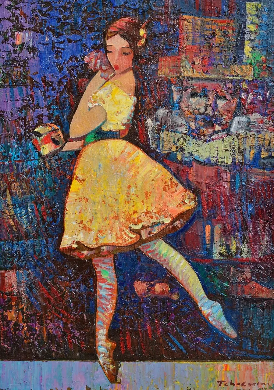 Картина современного художника Игоря Чоларии